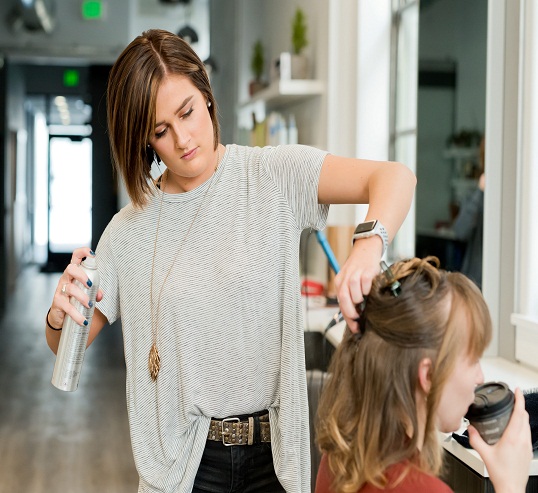 girl-hair-smoothing-best-hair-saloon-in-kochi